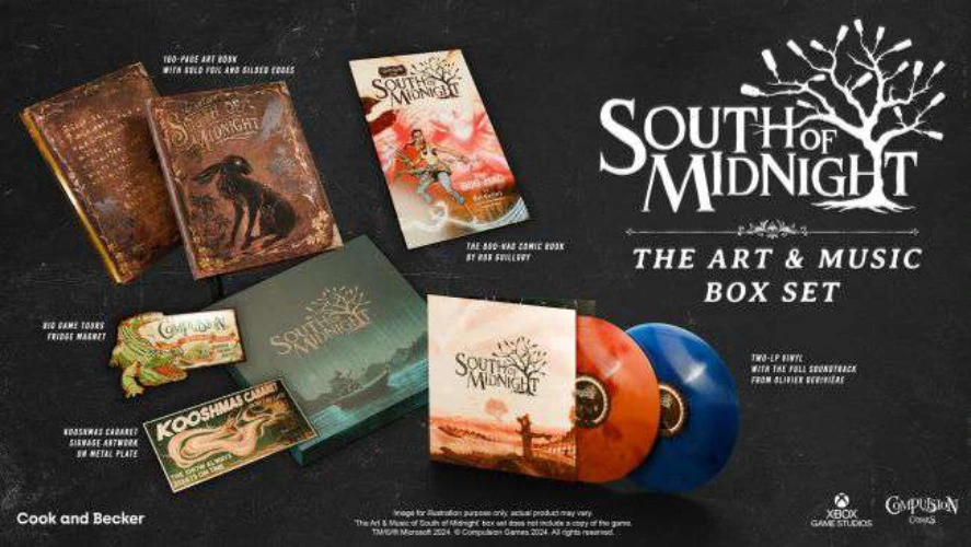 South of Midnight Art and Music Box Set