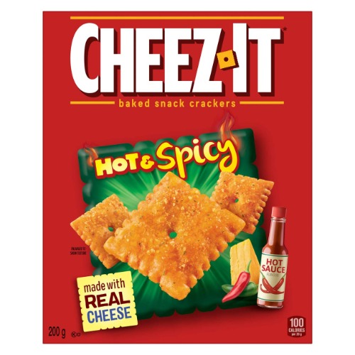 Cheez-It Hot & Spicy, 200 Grams - Hot and spicy 200 g (Pack of 1)