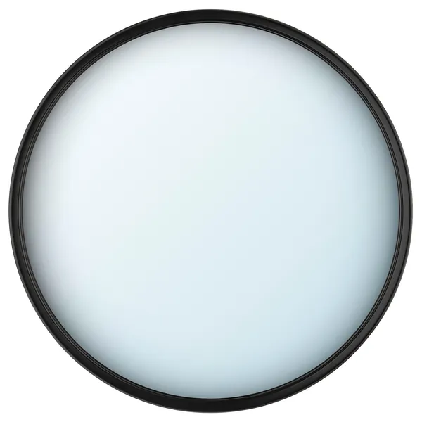 SVARTBJÖRK Decorative convex mirror - black 