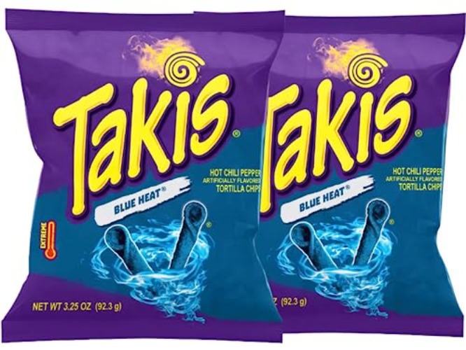 2x Takis Blue Heat 92.3g