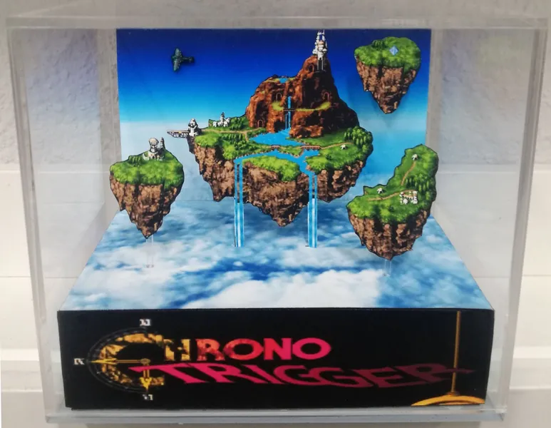 Chrono Trigger Zeal Cubic Diorama