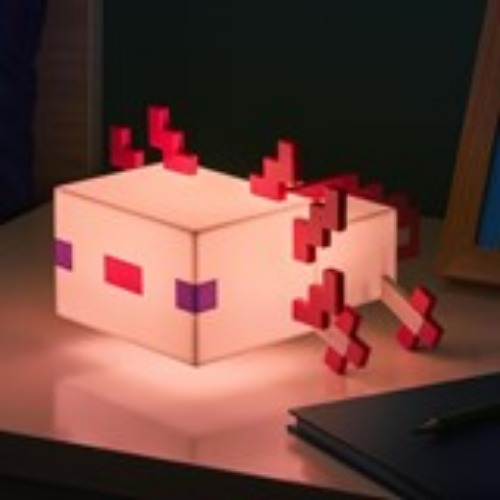 Axolotl Minecraft Light | Light | Free shipping over £20 | HMV Store