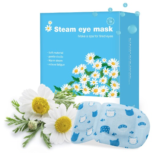 Jekeno Steam Eye Mask 16 Packs Warming Eye Mask for Sleeping Soothe Dry Eye, Disposable Eye Steam Mask for Dark Circles and Puffiness, Beauty and Personal Care Gifts for Women - Chamomile Fragrance - Chamomile