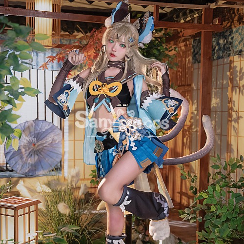 【In Stock】Game Genshin Impact Kirara Cosplay Costume - L