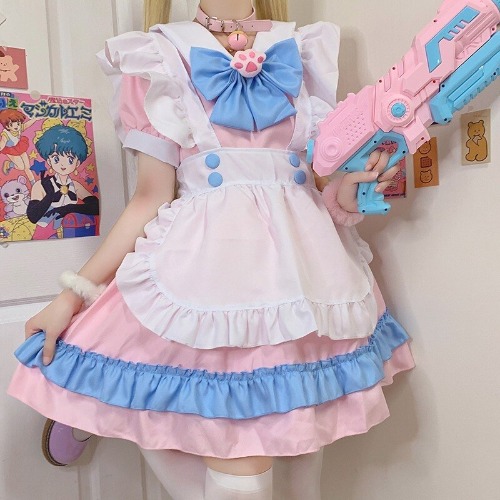 Kawaii Neko Maid Dress - AliExpress 