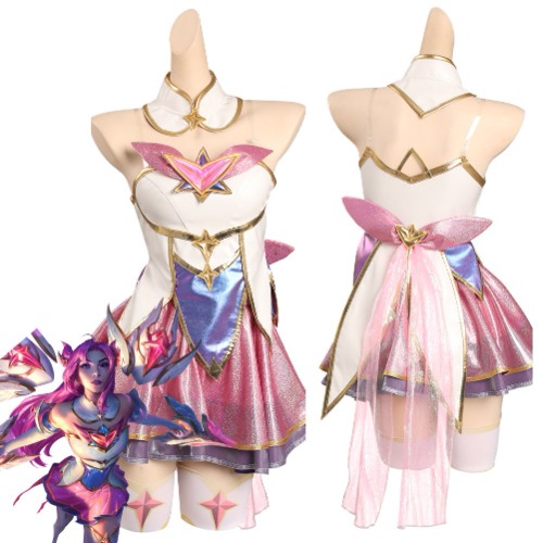 LOL Kaisa Star Guardian Cosplay Costume Dress Outfits Halloween Carnival Suit - AliExpress 