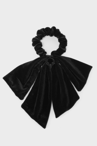 Tabinka Hair Bow | One Size / Black / 100% Polyester
