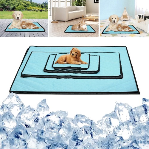 Pet Cooling Foldable Pad Bed for Cat & Dog - 4 Sizes - L