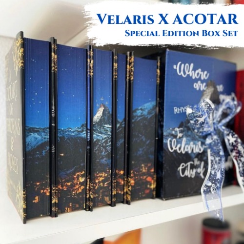 Velaris X ACOTAR Special Edition Book Box Set with Velaris Printed Pages | Default Title