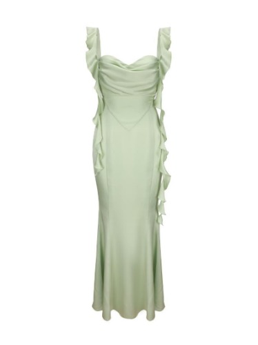 Caroline Dress (Green) | M / Green