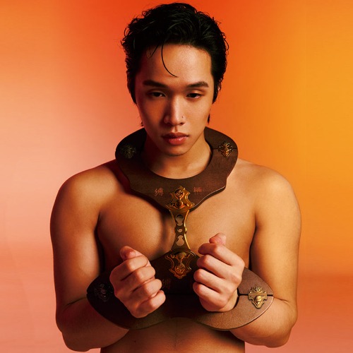 FUXI Sunset Scenery Wooden Shackles Collection | Neck Shackles + Hand Shackles
