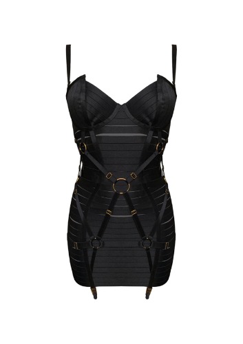 Adjustable Bondage Angela Dress | Black / SS