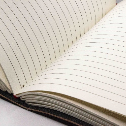 Dragon Crest Leather Journal - LINED