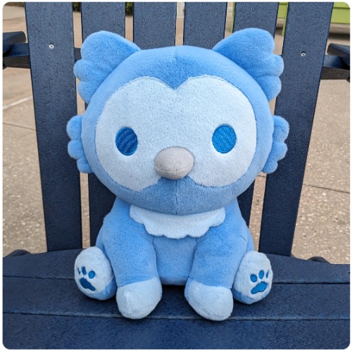 Owlbear Plushie - Blue Owlbear