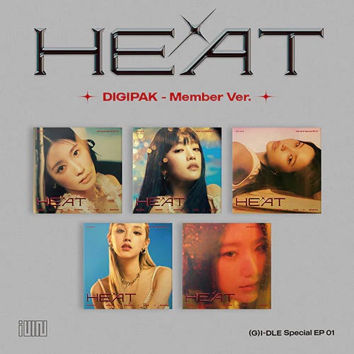 (G)I-DLE - HEAT (SPECIAL ALBUM) DIGIPAK MEMBER VER. | SHUHUA VER.