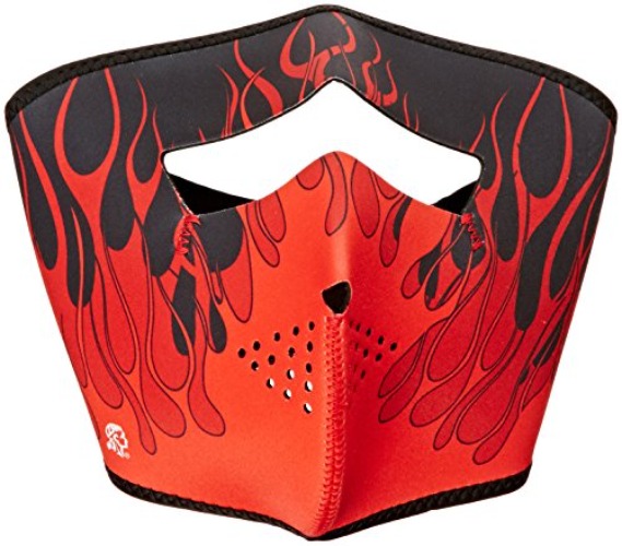 Zanheadgear WNFM229 Red Flames Adult/Unisex Face Masks