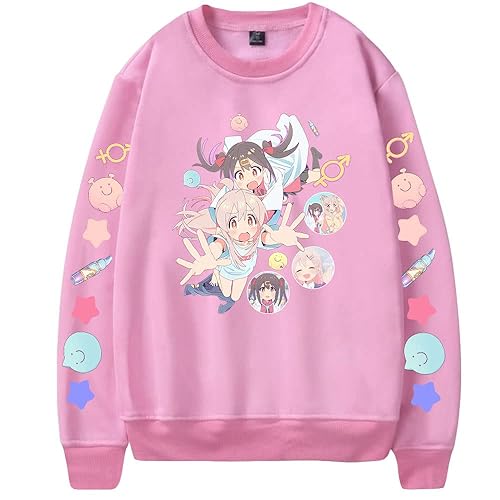 Onimai I'm Now Your Sister! Japanese Anime Merch Casual Print Sweatshirt Unisex Long Sleeve Fashion Harajuku Top - XX-Large - Style1
