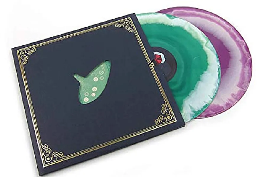 Hero of Time: The Music of Ocarina of Time - Exclusive Limited Edition Green Purple and White Merge Colored Vinyl LP x2