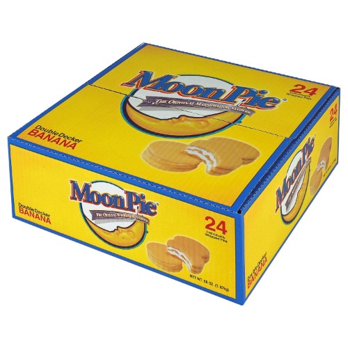 MoonPie Banana Double Decker MoonPies - 24 ct.