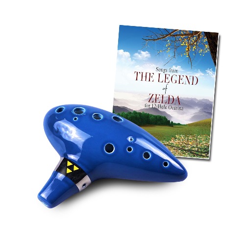 www.stlocarina.com 12 Hole Tenor Ocarina with Zelda Songbook | Default Title
