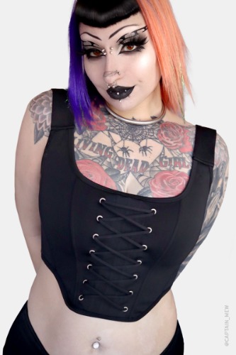 forestinkclothing.com Elizabeth Bikini Corset Top | M