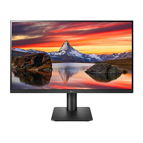 LG FHD 27-Inch Computer Monitor 27MP450-B, IPS with AMD FreeSync, Black - Tilt & Height Adj