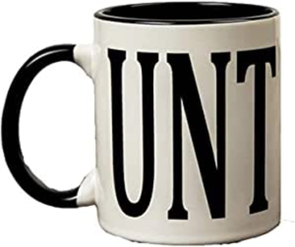 11 ounce UNT with black handle Coffee Mug - Custom Coffee / Tea Cups - Dishwasher and Microwave Safe