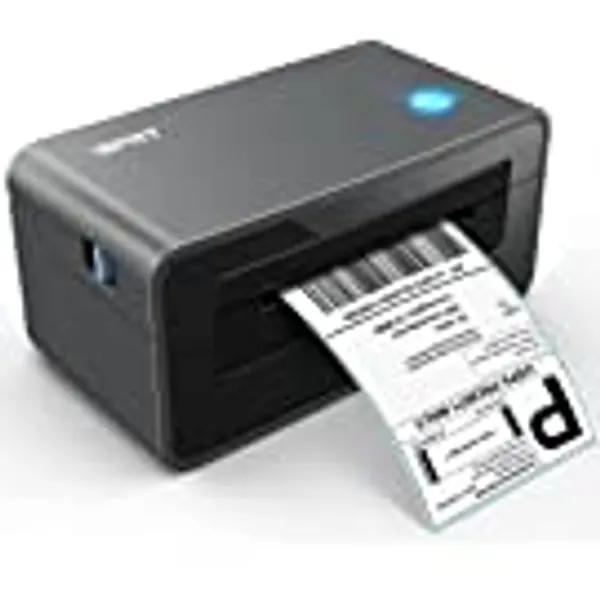 iDPRT Thermal Label Printer SP410 Thermal Shipping Label Printer, 4x6 Label Printer, Thermal Label Maker, Compatible with Shopify, Ebay, UPS, USPS, FedEx, Amazon & Etsy, Support Multiple Systems