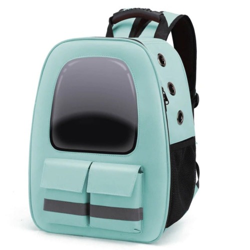 Pet Breathable Traveling Backpack - Green