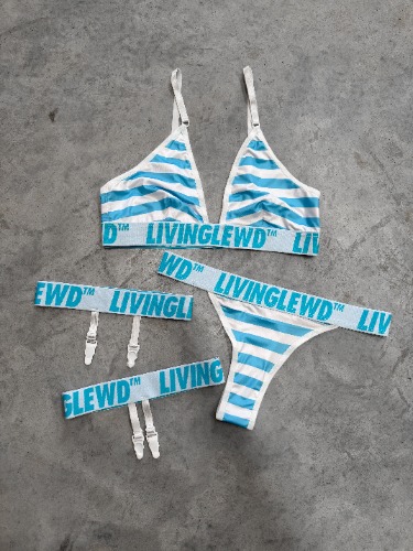 LivingLewd Shimapan | Top, Bottom, Garters