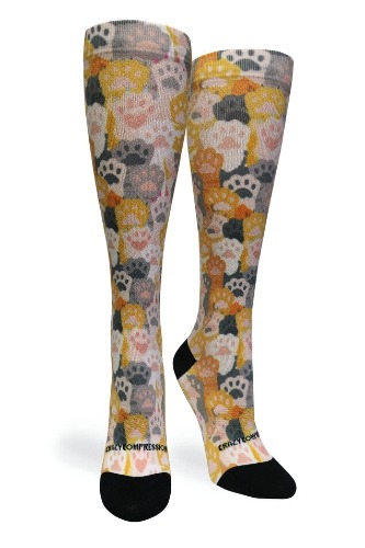 360 Paws For All OTC Compression Socks (Standard & Extra Wide) | XS (shoe size 4-7) / Standard 15-20mmhg / Standard Width