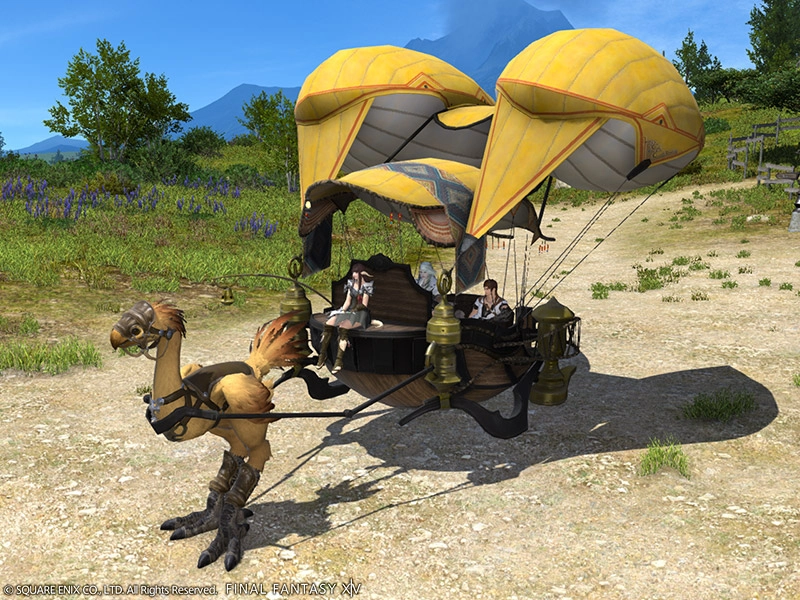 Mount: Chocobo Carriage (Account-wide) | FINAL FANTASY XIV Online Store