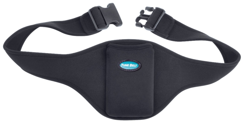 Tune Belt Mic Belt - Microphone Holder Pack - The Original Brand - Carrier Pouch Securely Holds and Protects for Fitness Instructors, Theater, Speakers and more - 
