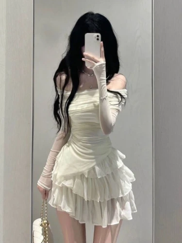 cute white dress
