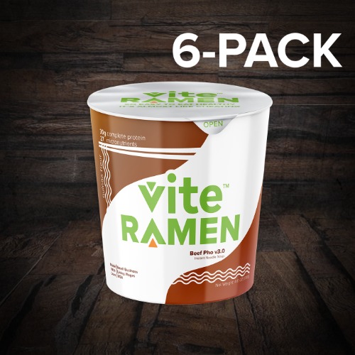 6 Pack Vite Ramen GO - Beef Pho