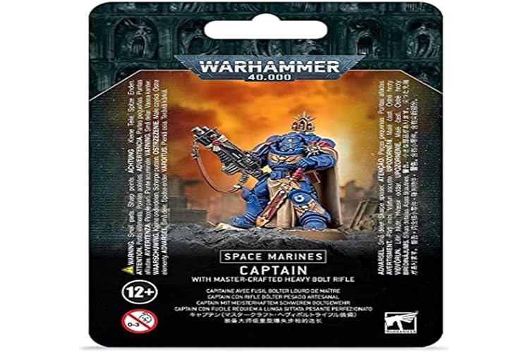 Games Workshop - Warhammer 40,000 - Space Marines Captain with Master-Crafted Bolt Rifle