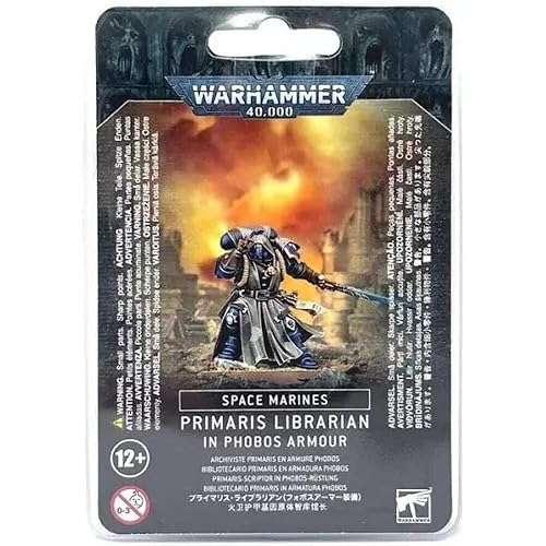 Warhammer 40K Space Marines Primaris Librarian in Phobos Armour