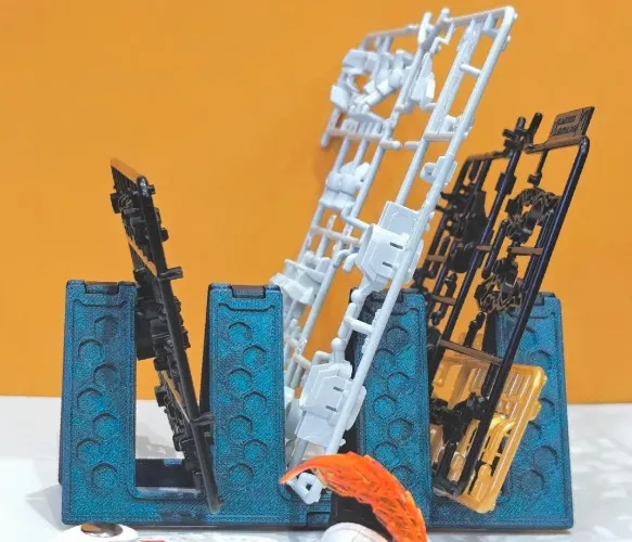Foldable Model Kit Runner Organizer: a Must-Have for Gunpla Hobbyists