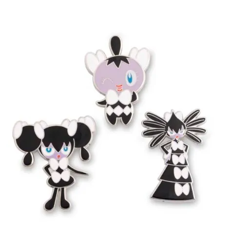 Gothita, Gothorita & Gothitelle Pokémon Pins (3-Pack)