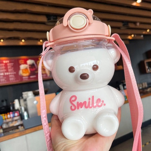 Smile Bear Bottles - Pink