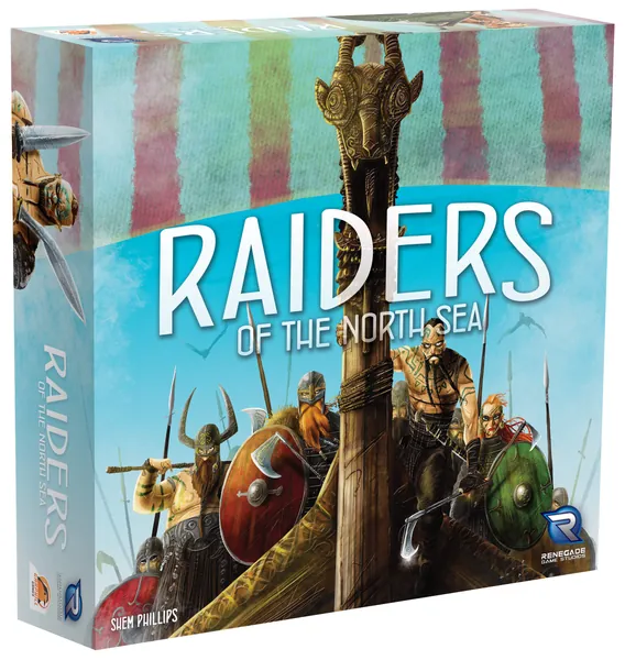 Renegade Game Studios Raiders of The North Sea Game, Red, Multi-Colored (RGS0585)