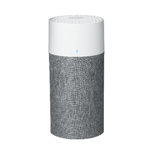 BLUEAIR Bedroom Air Purifier, Small Room Air Cleaner Dust Pet Dander Smoke Mold Pollen Bacteria Virus Allergen, Odor Removal, for Home Office Nursery, Washable Pre Filter, HEPASilent, Blue 411 Auto