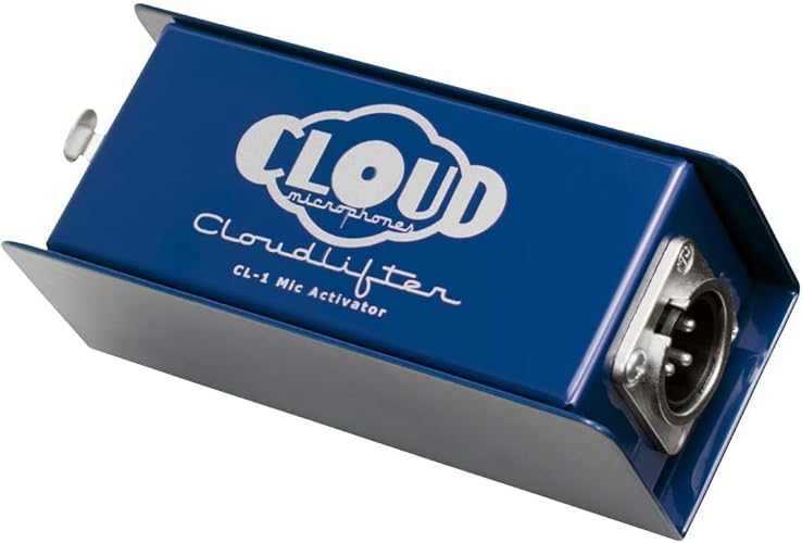 Cloud Microphones - Cloudlifter CL-1 Mic Activator - Ultra-Clean Microphone Preamp Gain - USA Made - Single