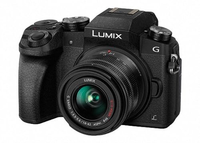 Panasonic LUMIX DMC-G7KEB-K Professional Camera with Lens - Black, 14 - 42 mm - 14-42 mm Lens