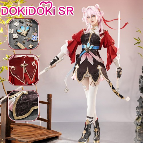 DokiDoki-SR Game Honkai: Star Rail Cosplay Imaginary Hunt March 7th Costume XianZhou SP | Costume Only-S-Order Processing Time Refer to Description Page