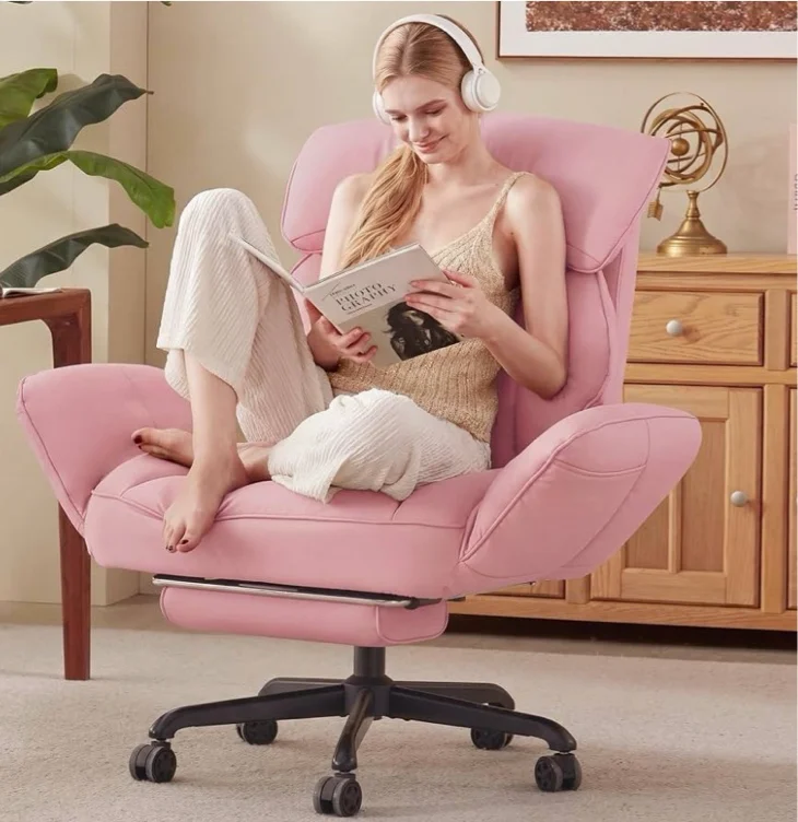 Dowinx Cross Legged Office Chair (Pink)