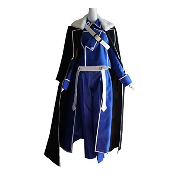 
                            Cosnew Olivier Mira Armstrong Anime Outfits Uniform Cosplay Costume-Made
                        