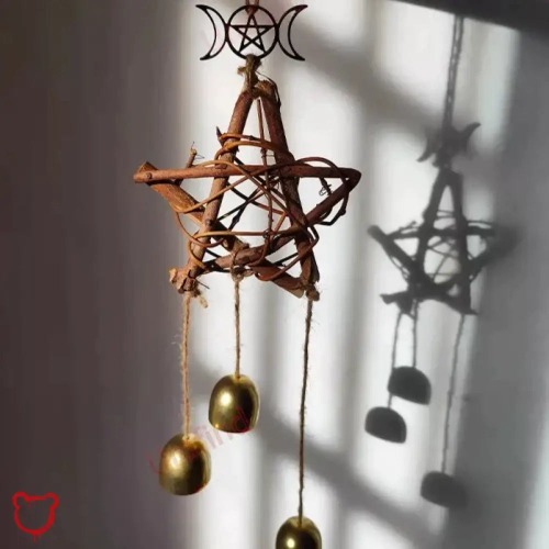 Witch Suncatcher Bells - As picture
