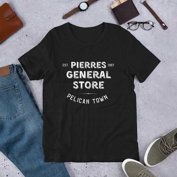 Pierres General Store Vintage T-Shirt | Stardew Inspired Local Shop Shirt | Pelican Town Gamer Shirt | SDV Gift Idea