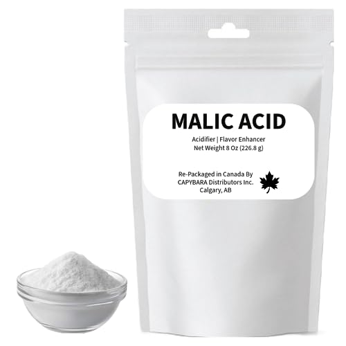 Malic Acid Food Grade - 8 Oz (226.8 g) 